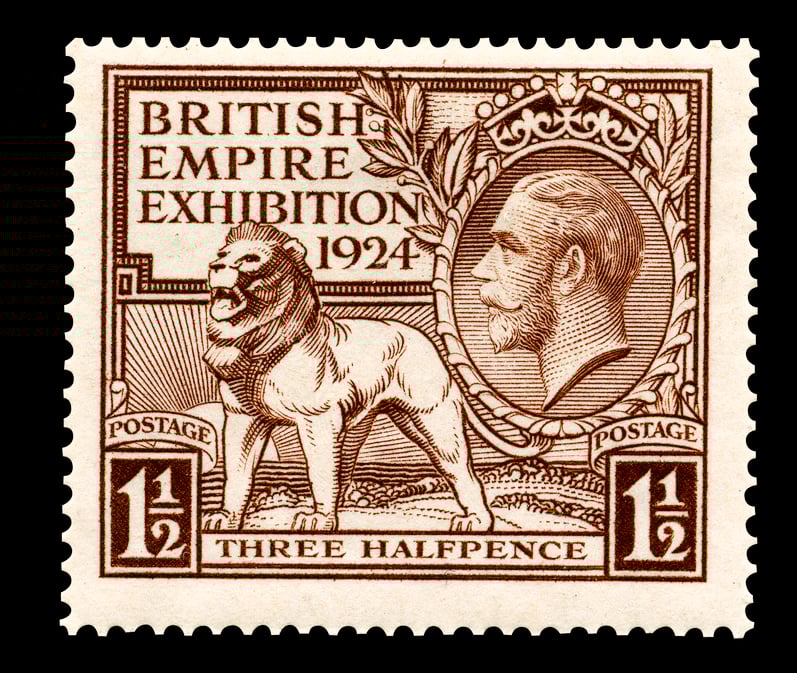 British Empire Exhibition Stamp